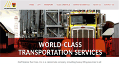 Desktop Screenshot of gulfspecialservices.com